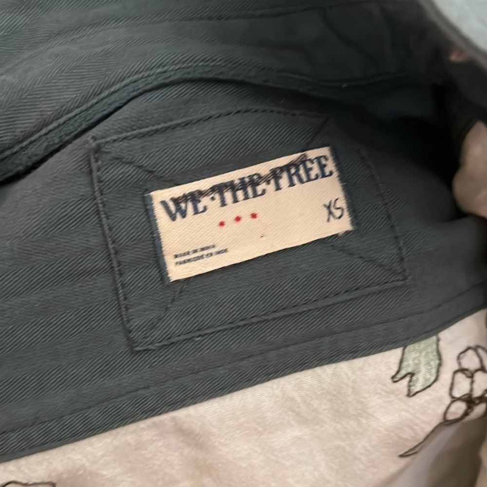 FREE PEOPLE We The Free Pressed in Flowers Embroidered Floral Kimono Jacket - Picture 8 of 11